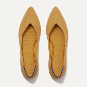 Rothy’s Point Size 8 Yellow/Gold Retired Marigold Color